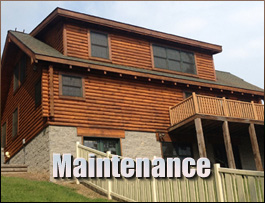  Sedalia, North Carolina Log Home Maintenance
